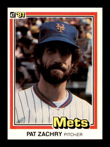 1981 Donruss #275 Pat Zachry NM-MT New York Mets 