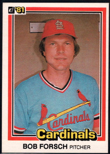 1987 Donruss #540 Bob Forsch VG St. Louis Cardinals - Under the Radar Sports