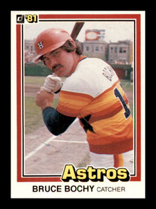 1981 Donruss #20 Bruce Bochy NM-MT Houston Astros 