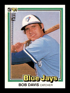 1981 Donruss #30 Bob Davis NM-MT Toronto Blue Jays 