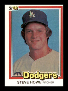 1981 Donruss #511 Steve Howe NM-MT RC Rookie Los Angeles Dodgers 