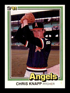 1981 Donruss #173 Chris Knapp NM-MT California Angels 