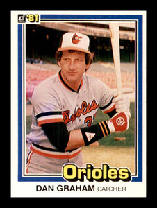 1981 Donruss #233 Dan Graham NM-MT Baltimore Orioles 