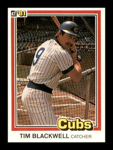 1981 Donruss #559 Tim Blackwell NM-MT Chicago Cubs 