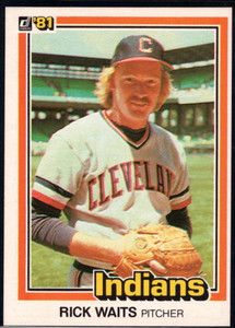 1981 Topps #308 Rick Manning VG Cleveland Indians - Under the