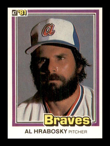 1981 Donruss #550 Al Hrabosky NM-MT Atlanta Braves 