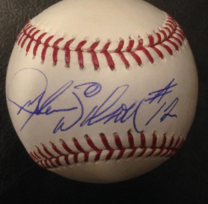 Glenn Wilson Autographed ROMLB Baseball