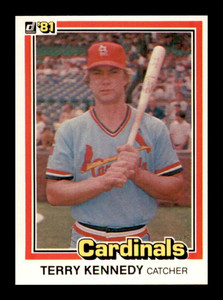 1981 Donruss #428 Terry Kennedy NM-MT St. Louis Cardinals 
