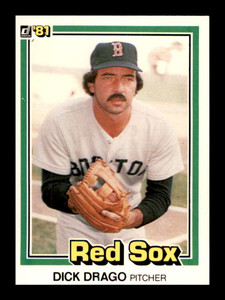 1981 Donruss #336 Dick Drago NM-MT Boston Red Sox 
