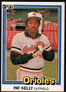 1981 Donruss #600 Pat Kelly NM-MT Baltimore Orioles 