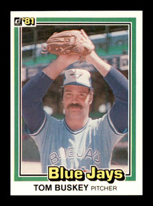 1981 Donruss #270 Tom Buskey NM-MT Toronto Blue Jays 