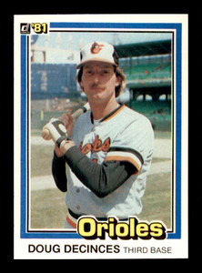 1981 Donruss #352 Doug DeCinces NM-MT Baltimore Orioles 