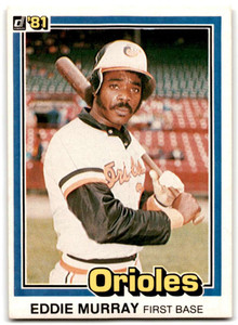 1981 Donruss #112 Eddie Murray NM-MT Baltimore Orioles 