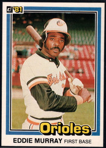 Eddie Murray Superstar Baltimore Orioles Vintage Original Poster