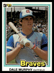 1981 Donruss #437 Dale Murphy NM-MT Atlanta Braves 