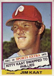 1976 Topps Traded #80T Jim Kaat VG Philadelphia Phillies 