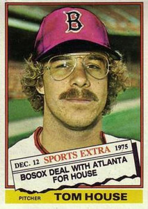 SOLD 94030 1976 Topps Traded #231T Tom House VG Boston Red Sox 