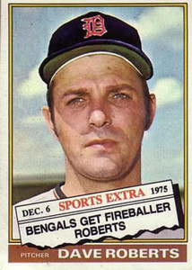 1976 Topps Traded #649T Dave Roberts VG Detroit Tigers 