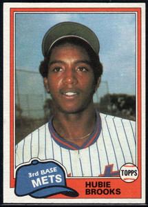 1981 Topps Traded #742 Hubie Brooks NM-MT New York Mets 1981 Topps Traded #742 Hubie Brooks NM-MT New York Mets
