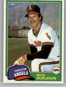 1981 Topps Traded #743 Rick Burleson NM-MT California Angels 