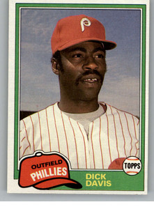 1981 Topps Traded #753 Dick Davis NM-MT Philadelphia Phillies 