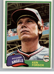 1981 Topps Traded #764 Ken Forsch NM-MT California Angels 