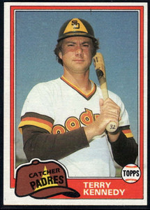 1981 Topps Traded #780 Terry Kennedy NM-MT San Diego Padres 