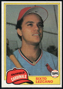 Sixto Lezcano Autographed 1982 Topps Traded #63T