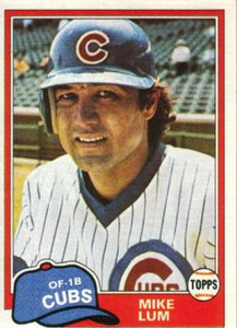 1981 Topps Traded #795 Mike Lum NM-MT Chicago Cubs 