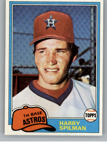 1981 Topps Traded #833 Harry Spilman NM-MT Houston Astros 
