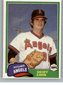 1981 Topps Traded #856 Geoff Zahn NM-MT California Angels 