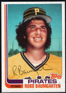 1982 Topps Traded #3T Ross Baumgarten VG Pittsburgh Pirates 
