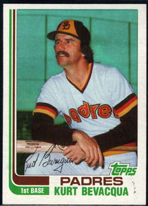 1982 Topps Traded #6T Kurt Bevacqua VG San Diego Padres 