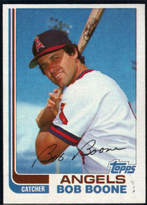1982 Topps Traded #9T Bob Boone VG California Angels 