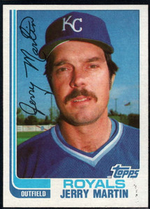 1982 Topps Traded #65T Jerry Martin VG Kansas City Royals 