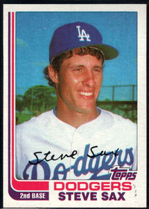 SOLD 94293 1982 Topps Traded #103T Steve Sax VG Los Angeles Dodgers 