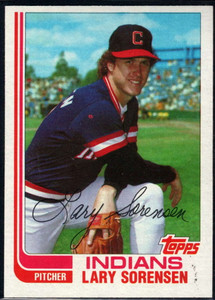 1982 Topps Traded #111T Lary Sorensen VG Cleveland Indians 