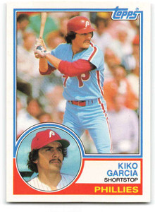 1983 Topps Traded #36T Kiko Garcia VG Philadelphia Phillies 