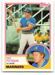 1983 Topps Traded #89T Pat Putnam VG Seattle Mariners 