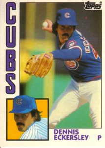 1984 Topps Traded #34T Dennis Eckersley VG Chicago Cubs 
