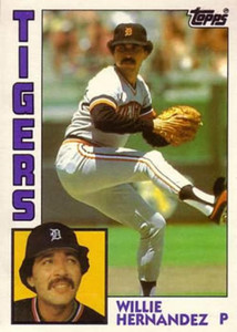 SOLD 26889 1984 Topps Traded #51T Willie Hernandez VG Detroit Tigers 