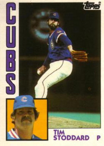 1984 Topps Traded #112T Tim Stoddard VG Chicago Cubs 