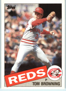 1985 Topps Traded #11T Tom Browning NM-MT RC Rookie Cincinnati Reds 