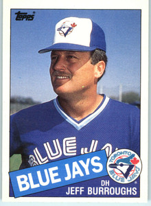 1985 Topps Traded #14T Jeff Burroughs NM-MT Toronto Blue Jays 