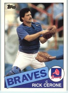 1985 Topps Traded #20T Rick Cerone NM-MT Atlanta Braves 