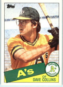 1985 Topps Traded #25T Dave Collins NM-MT Oakland Athletics 