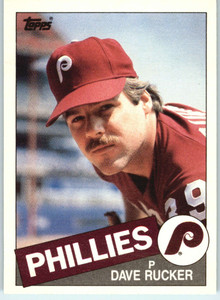 1985 Topps Traded #98T Dave Rucker NM-MT Philadelphia Phillies 