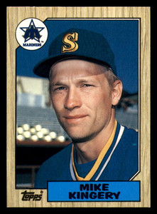 1987 Topps Traded #58T Mike Kingery NM-MT Seattle Mariners 