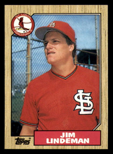 1987 Topps Traded #65T Jim Lindeman NM-MT RC Rookie St. Louis Cardinals 