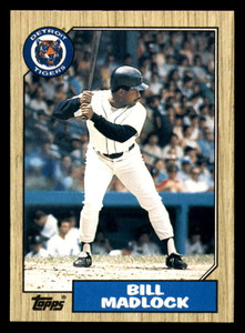 1987 Topps Traded #71T Bill Madlock NM-MT Detroit Tigers 